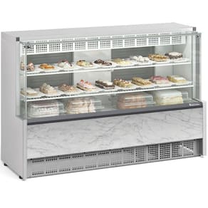 Vitrine Refrigerada Confeitaria Dupla Função Aurora GPEA175RBR Gelopar