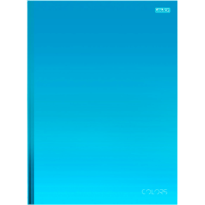 Caderno Brochurão 80 folhas São Domingos Colors Azul