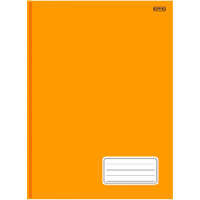 Caderno Brochurão 96 Folhas São Domingos Laranja