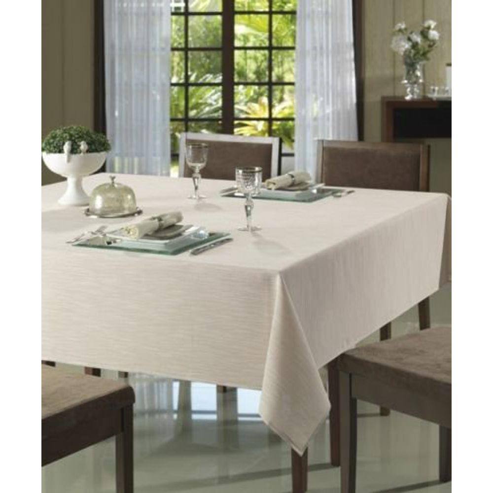 Toalha de Mesa Quadrada Döhler Clean 4 lugares - Passion Liso