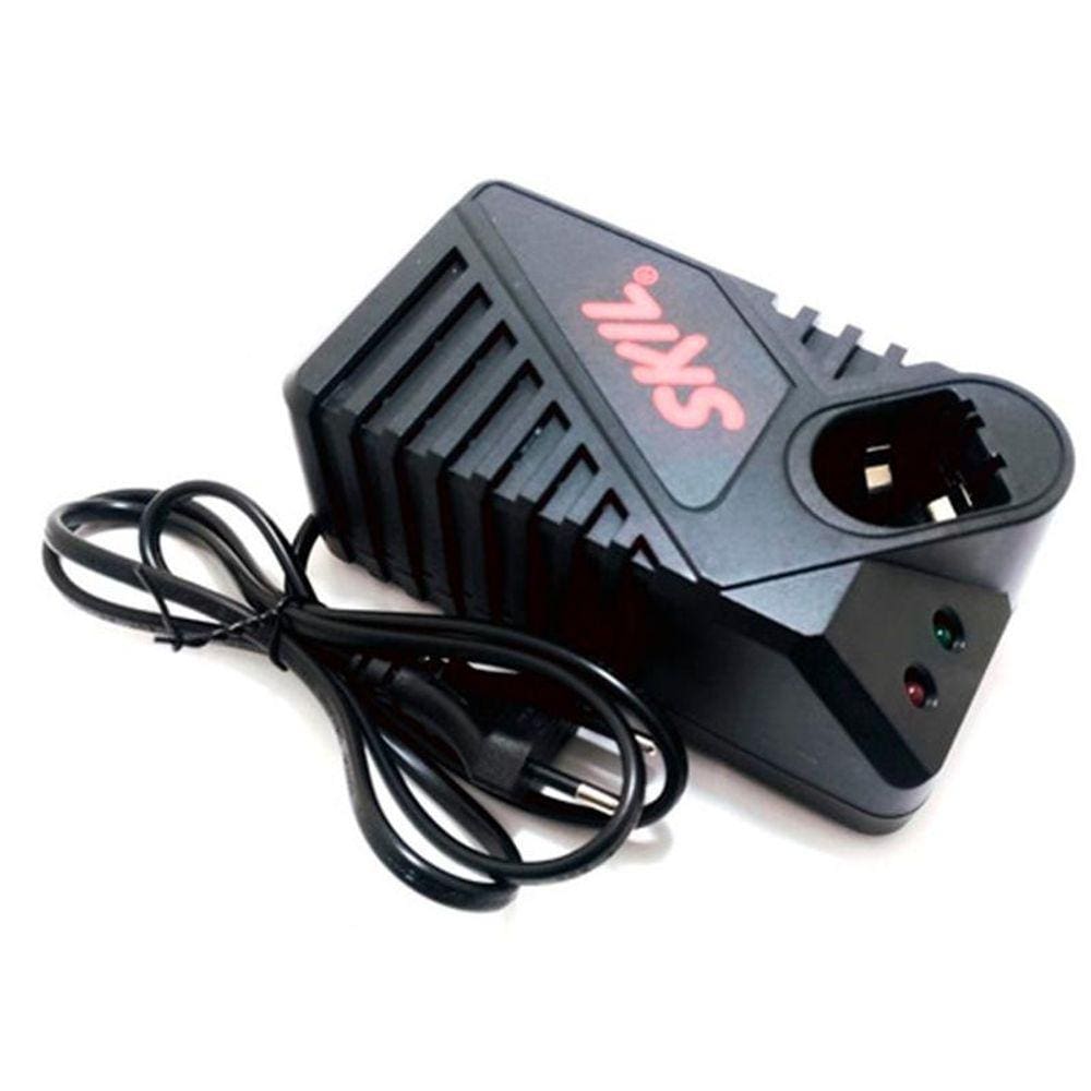 Carregador de Bateria com Fonte 9,6v-24v para Furadeira / Parafusadeira 2611- Bivolt F000624059 SKIL