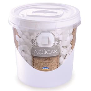 Pote para Açucar 1,8 Litros Plasutil