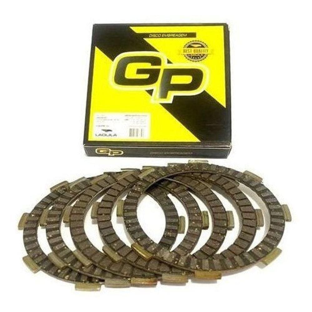DISCO EMBREAGEM CBX 250 TWISTER XR 250 TORNADO GP (6 Pecas)
