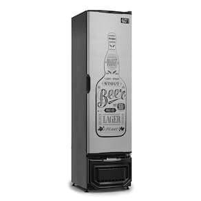 Refrigerador de Bebidas Gelopar 228 Litros Inox 127V GCB-23E GW