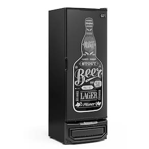 Refrigerador de Bebidas Gelopar Vertical 410 Litros Preto 220V GRBA-400