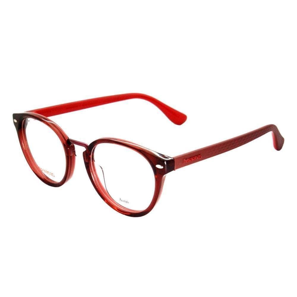 Armação Para Óculos Havaianas Prainha/V Lhf 4920 - 49 Vinho