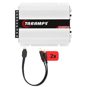 Módulo Taramps TS800x4 2 Ohms + 2 Cabos Y 2 Machos / 1 Fêmea