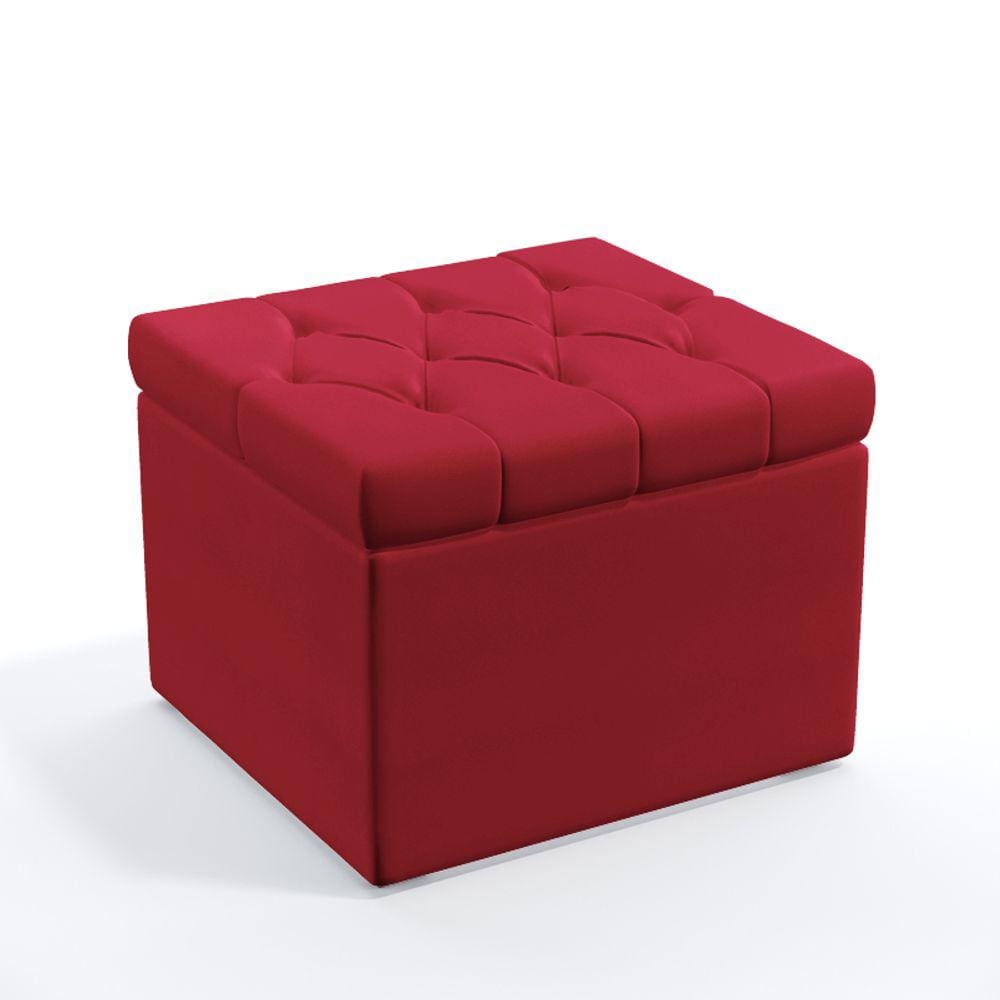 Puff Quasar com Capitonê Sued Aradecor