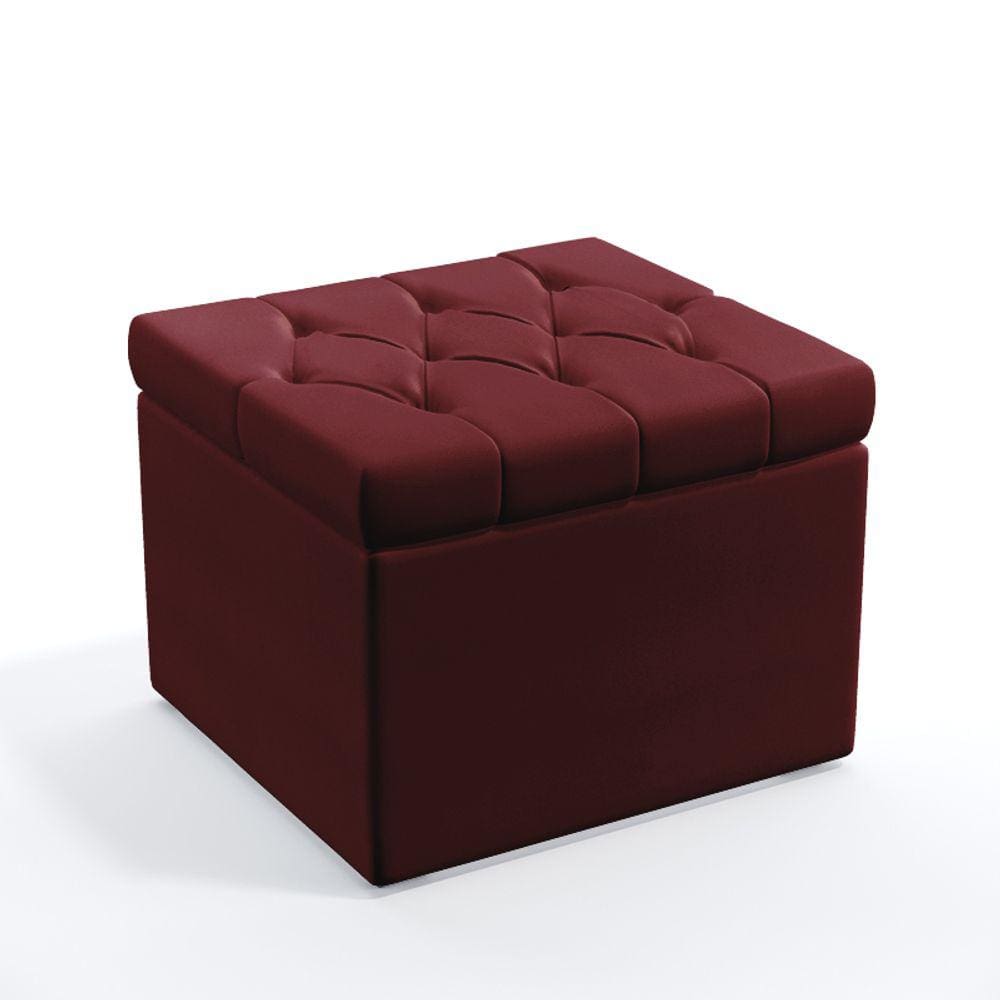 Puff Quasar com Capitonê Sued Aradecor