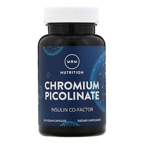 Picolinato De Cromo, 20mcg, 100 Cápsulas, Mrm, Nutrição
