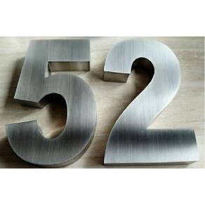 Numero Residencial Branco Pequeno 12.5cm 0 - NUMERAL (030448)