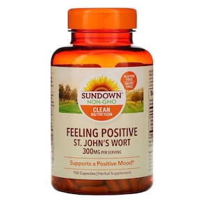 Erva De São João (st. John`s Wort) , 300mg, 150 Cápsulas