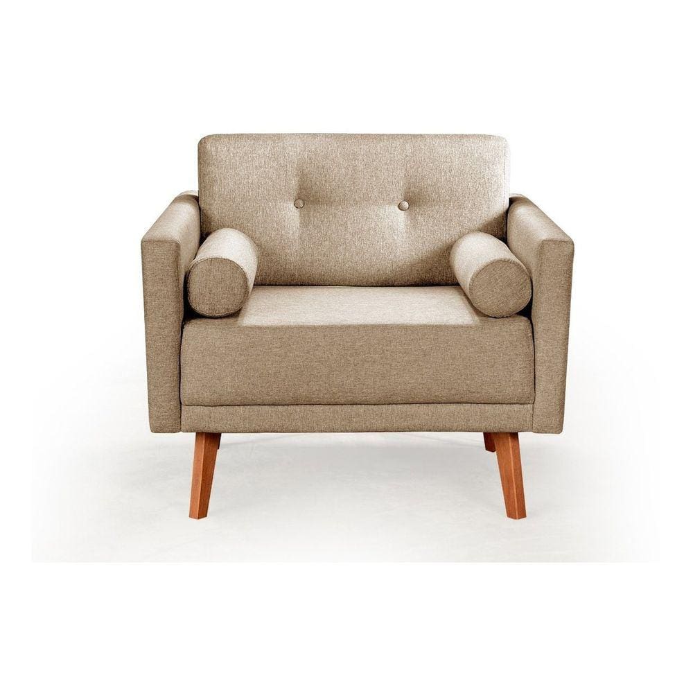 Poltrona Moderna Luma Decoração Sala Recepção