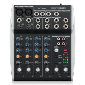 Mesa de Som 8 Canais Mixer Xenyx Behringer 802S