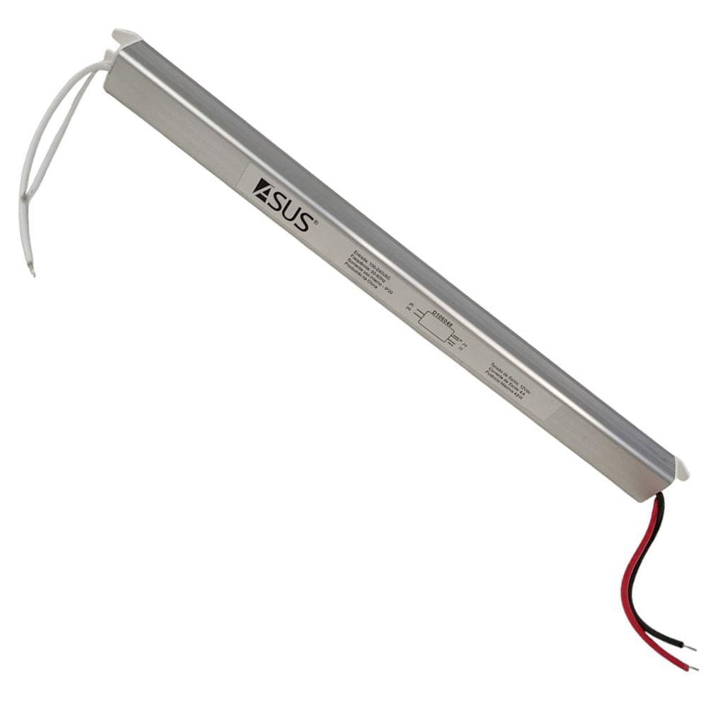 Fonte Slim 48W 12V 2A Drive Bivolt Perfil Fita Led Multiuso Luminaria Lustre Luzes