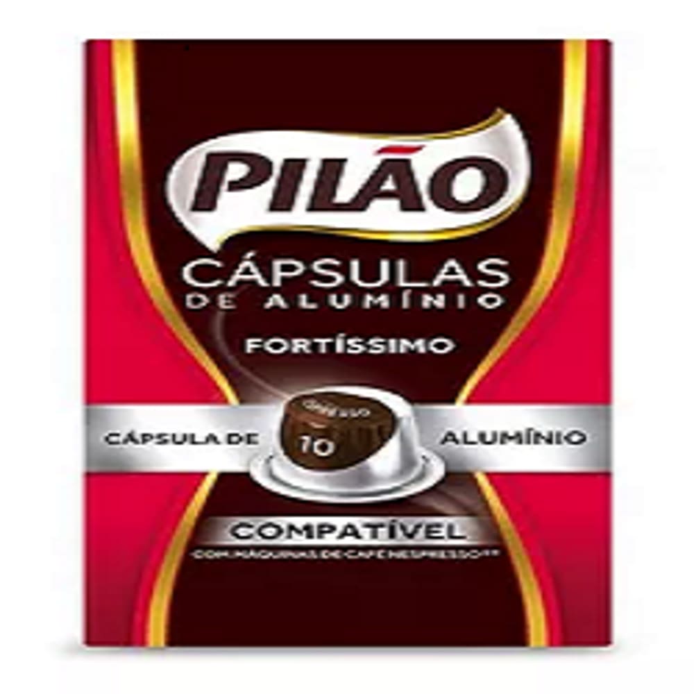 Kit Café Pilão Nespresso 10 Fortíssimo 30 Cápsulas