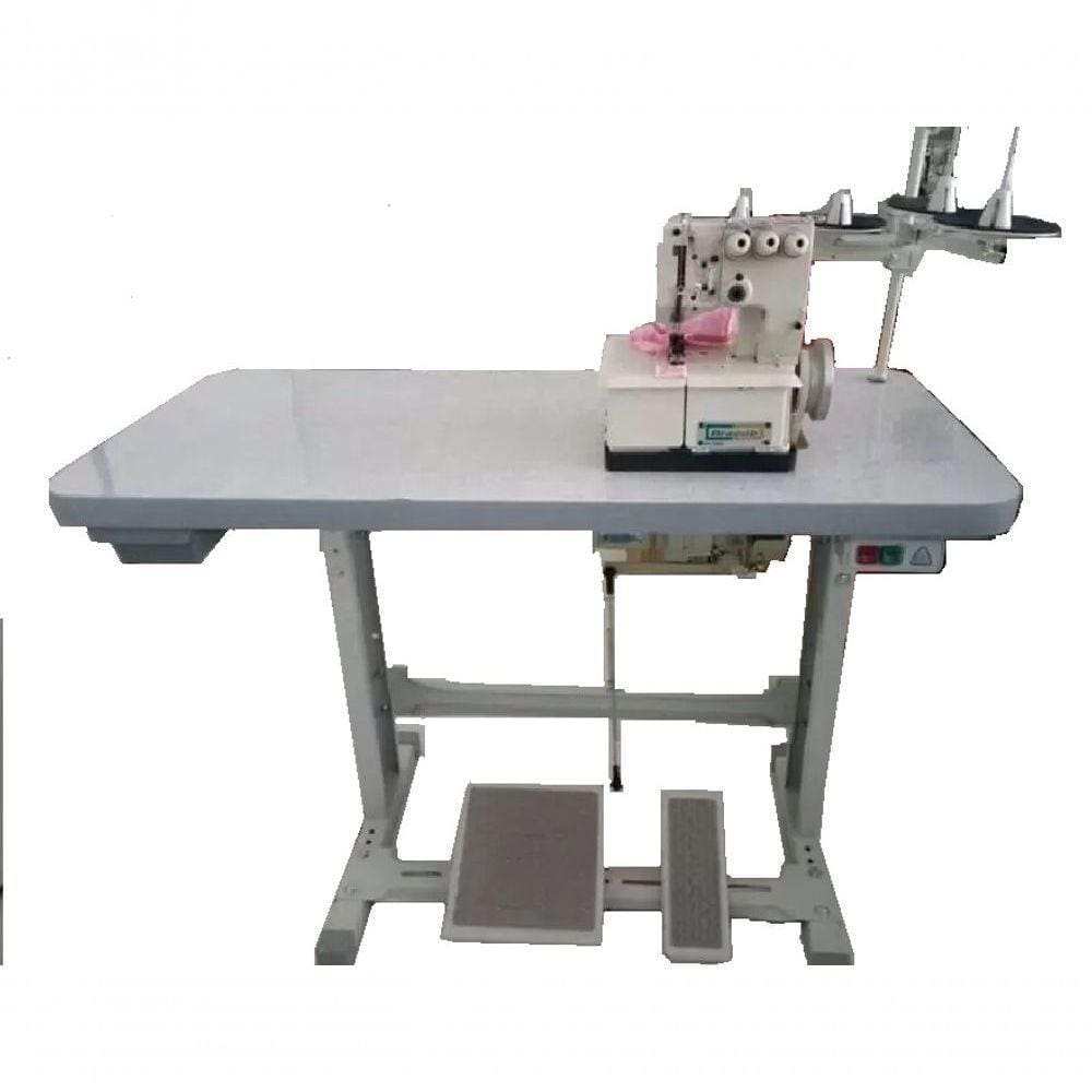 Máquina Galoneira 4 Fios Bc2600-3 Bracob Com Mesa E Motor