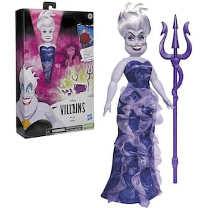 Boneca Vilãs Da Disney Úrsula Com Acessórios Hasbro