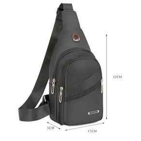 Bolsa Pochete de Ombro Lorben Mochila Transversal Tiracolo Masculino Feminino GT6244