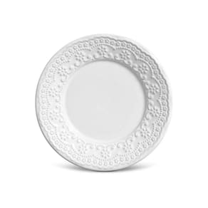 Conjunto 6 Pratos Sobremesa Madeleine Brancos Porto Brasil