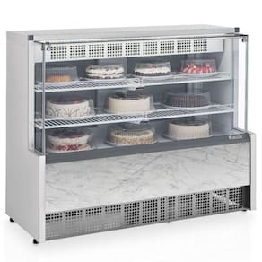 Vitrine Refrigerada Confeitaria Dupla Função Aurora GPEA140RBR Gelopar