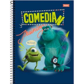 Caderno Universitário 1 Matéria Foroni Monstros SA Comedian