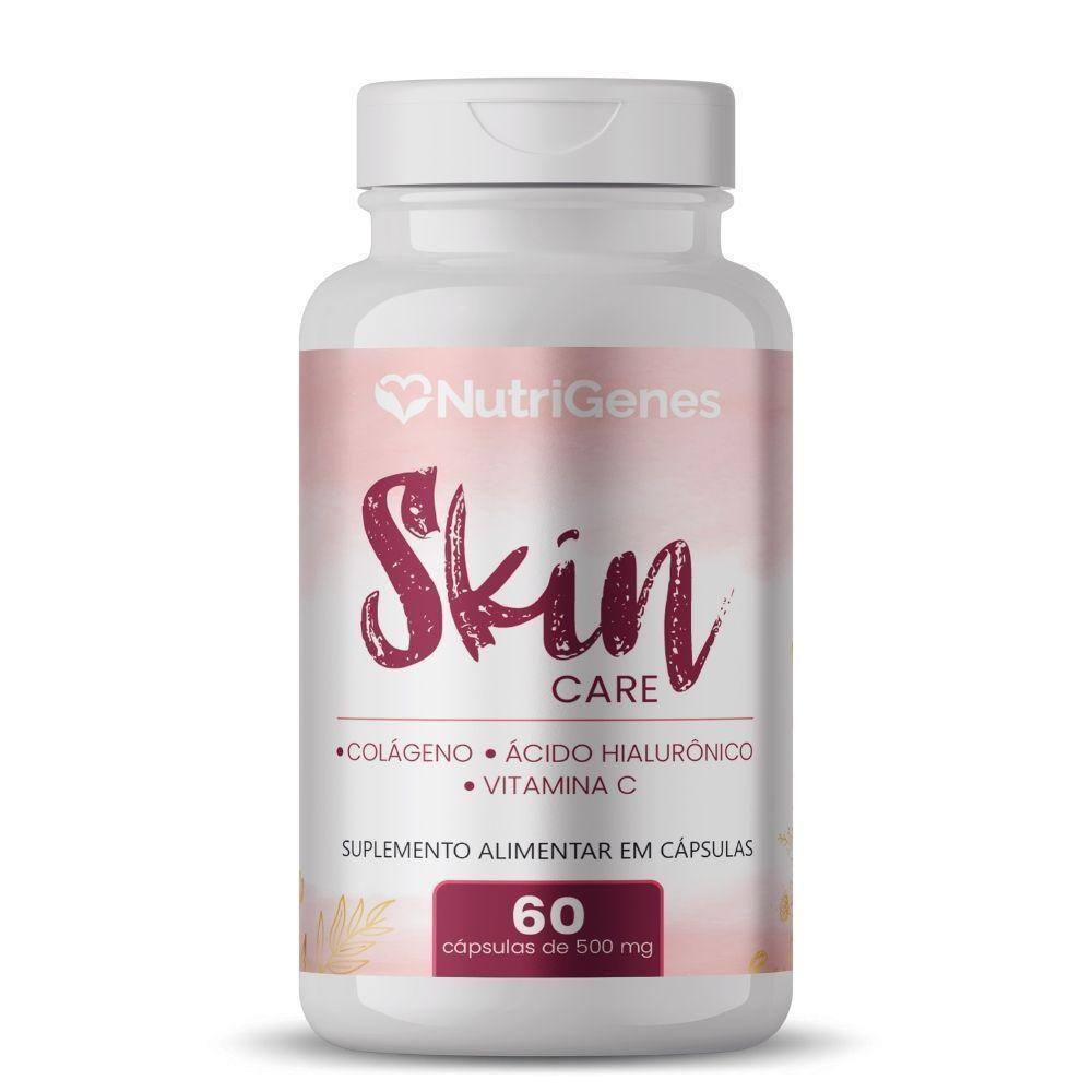 Ácido Hialurônico Com Colágeno Verisol 60 Cápsulas 500mg Nutrigenes