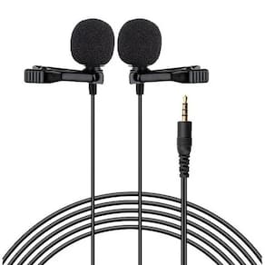 Microfone de Lapela Duplo Prostream LAV-DUO