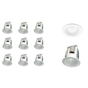 Kit 10 Spot Embutir Forro Gesso Lâmp Par20 Bulbo Led C625