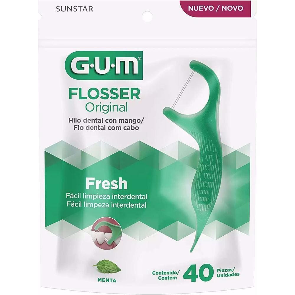 Gum Flosser Menta 40Un