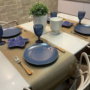Passadeira para Mesa Posta 2 Unidades 1,00mt x 40cm Caminho Mesa
