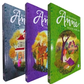 3 Livros Coleção Anne Especial II Lucy Maud Montgomery Anne de Windy Poplars Anne e a Casa dos Sonhos Anne de Ingleside