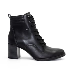 Bota Coturno Cravo e Canela Feminina Napa Classic 3122-161118