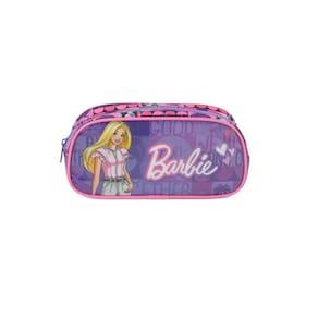 Estojo Escolar Barbie Fashion Violeta - Luxcel