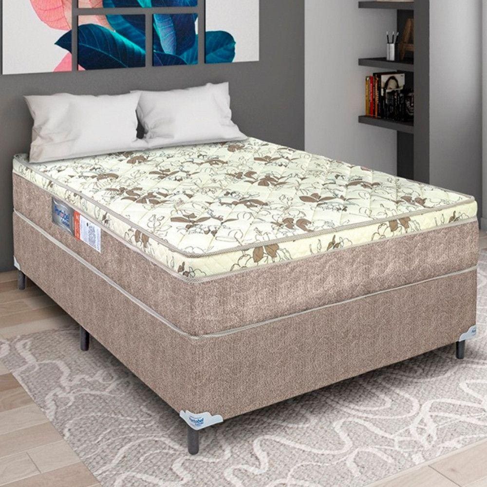 Conjunto Orthopedic Cama Queen Box Espuma D33 Portobel