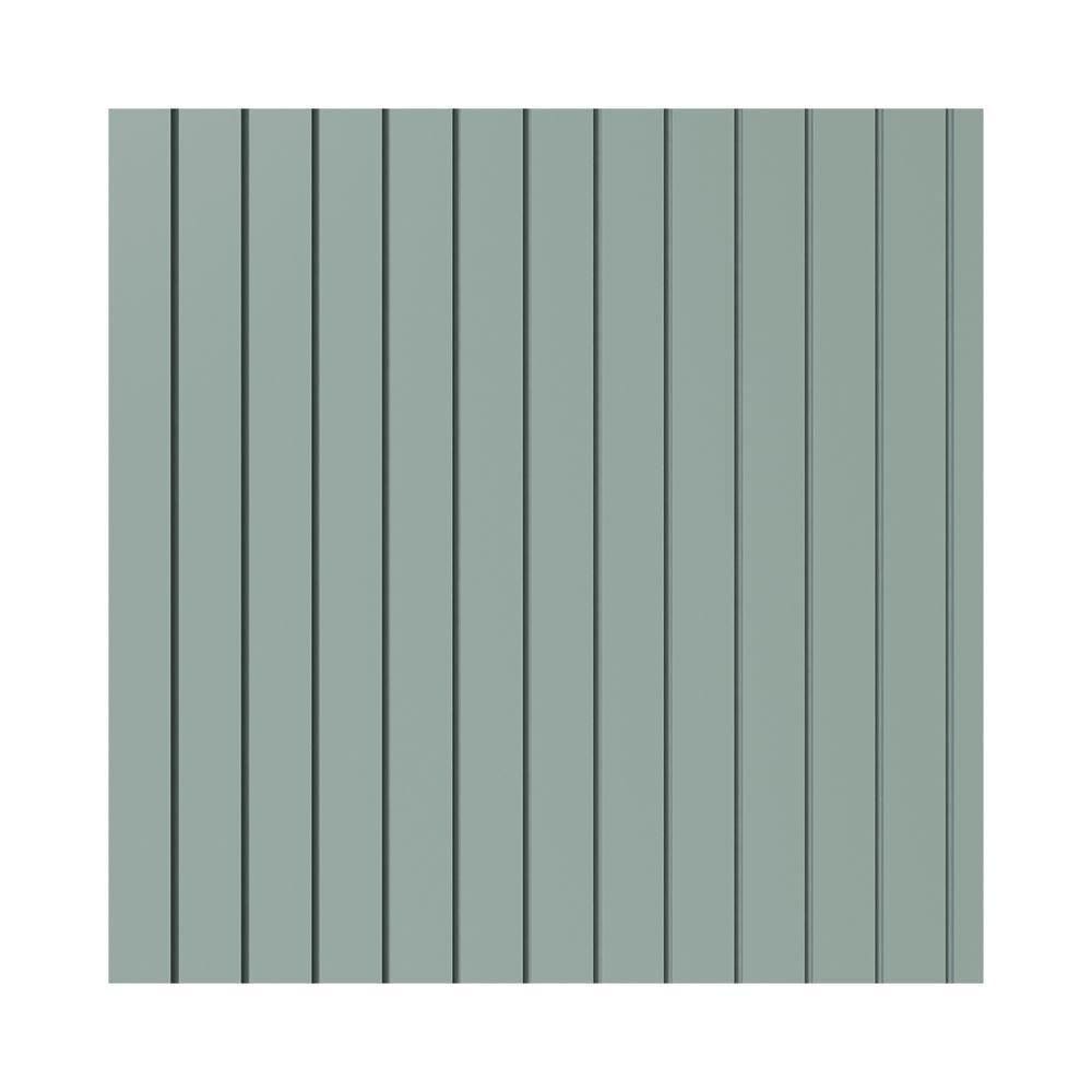 Painel Ripado Eva Laminado Autocolante 10cm Play Plus Metro M² Verde