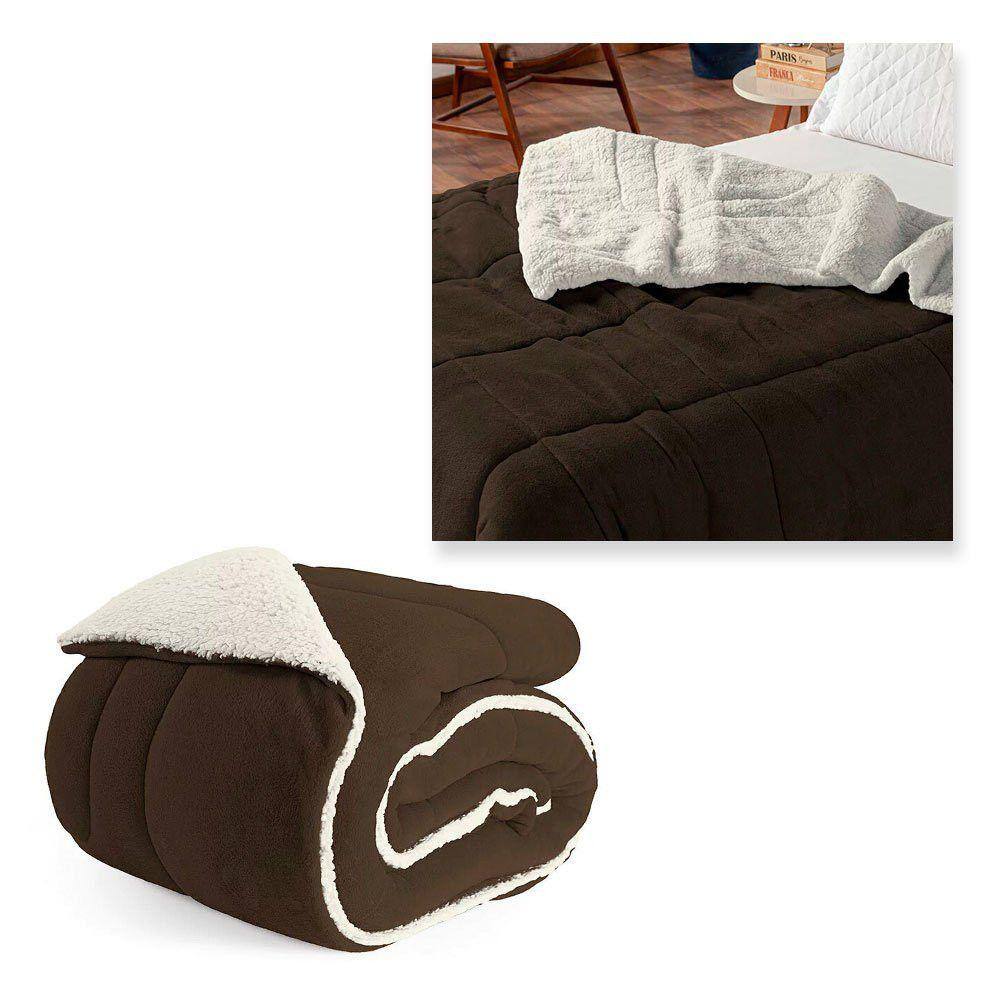 Cobredom queen sherpa Black Friday Pontofrio