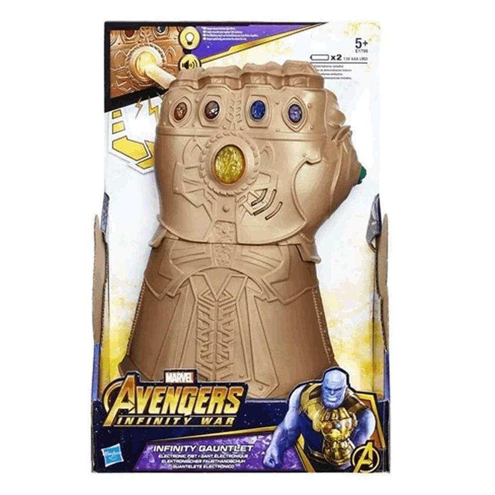 Manopla Do Infinito Eletrônica Thanos Marvel Hasbro E1799