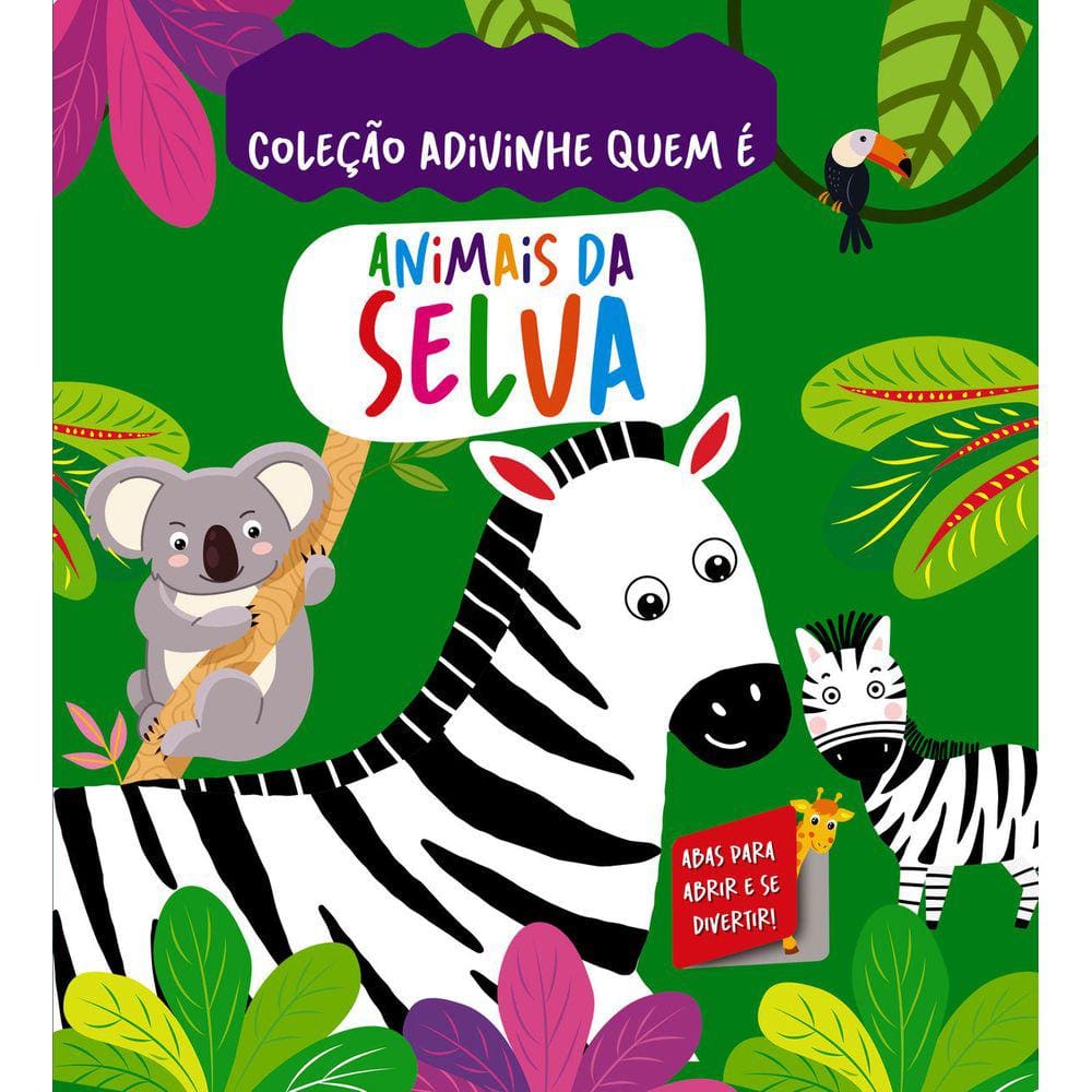 Coleção Adivinhe quem é? | Animais da Selva