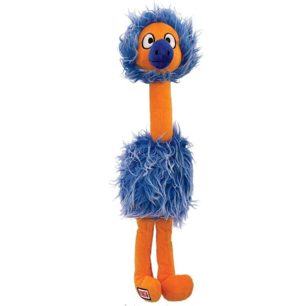 Brinquedo Pelúcia Kong Comfort Jumbo Birds Para Cães X-large - Azul