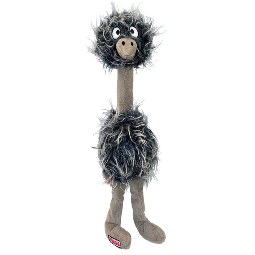 Brinquedo Pelúcia Kong Comfort Jumbo Birds Para Cães X-large - Cinza