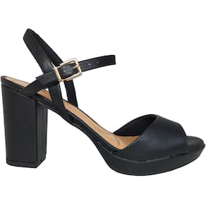 Sandália Feminina Salto Casual Alto Meia Pata Ramarim 2333221