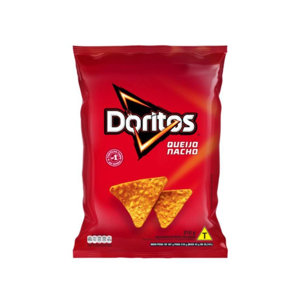 Salgadinho Doritos Queijo Nacho 210g C/ 2 Unid