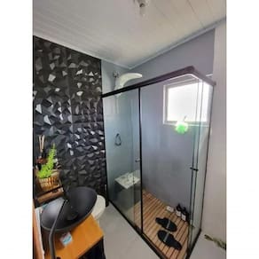 Adesivos Em Placas Decorativas Revestimento De Parede Auto Relevo 3D Kit C/ 25 Placas