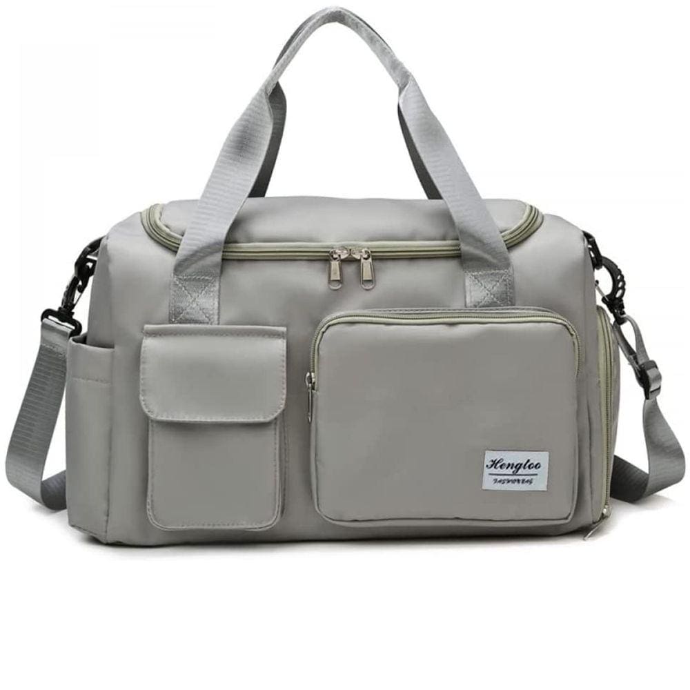 Bolsa Mala com Porta Tênis Lorben Impermeável Unissex Alça Regulável Academia Viagem GT6249