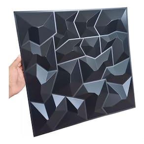 Placas 3D Adesiva Revestimento Ki C/ 25 Placas Em Pvc Decoração