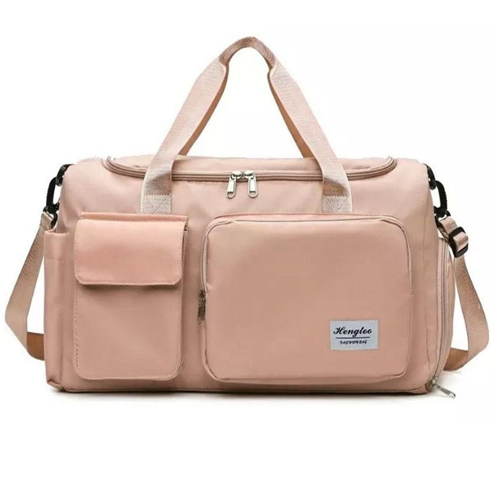 Bolsa Mala com Porta Tênis Lorben Impermeável Unissex Alça Regulável Academia Viagem GT6249