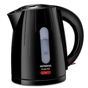 Chaleira Elétrica Mondial Pratic Hot 1 L Preta 220V - Ce-07