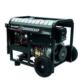 Gerador de Energia à Diesel 7,0 KVA Bivolt Partida Elétrica TDG8500EBXP TOYAMA