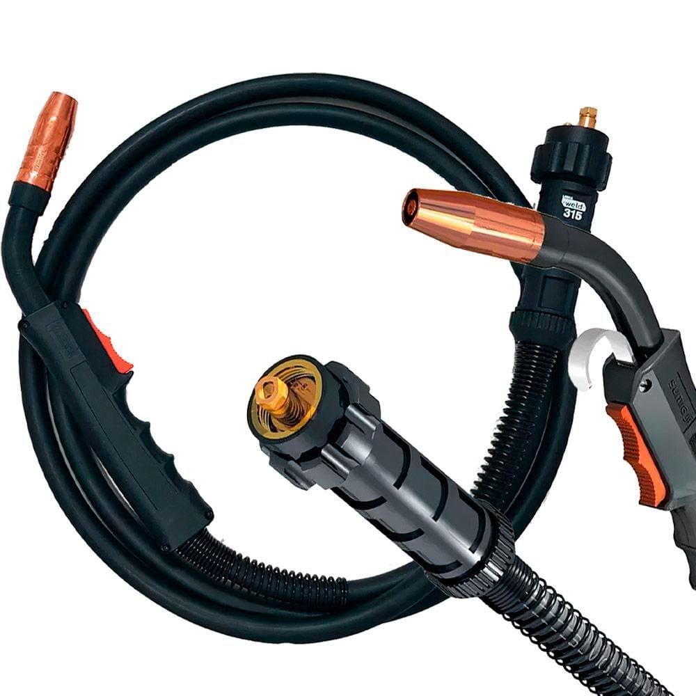 Tocha para Solda Mig 5 Metros com Euro Conector WELD 315 0510.2008 SUMIG